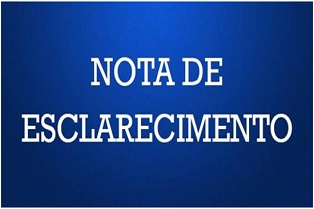 Nota de Esclarecimento